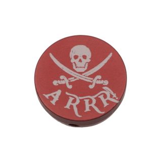 Forward Assist Cap - Jolly Roger ARRR!!! - Anodized Red