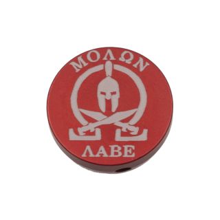 Forward Assist Cap - Molon Labe - Anodized Red
