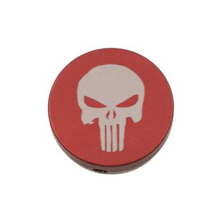Forward Assist Cap - Punisher Skull - Anodized Red