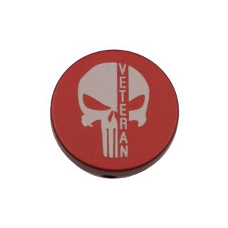 Forward Assist Cap - Veteran Punisher - Anodized Red