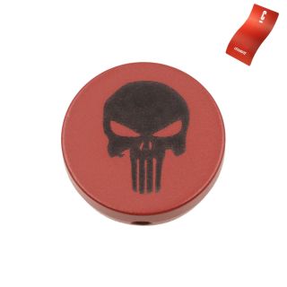Forward Assist Cap - Punisher Skull - Cerakote Red