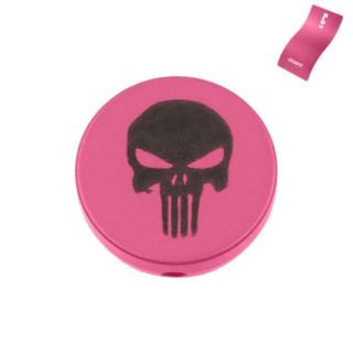 AR-15 Forward Assist Cap – Punisher Skull | Cerakote Prison Pink