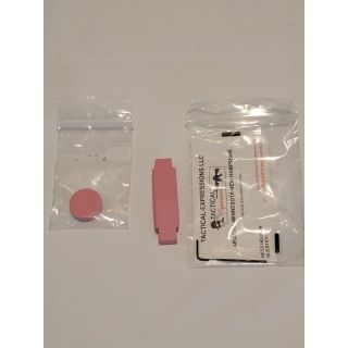 AR-15 - ORPH- Plain Pink- Cerakote -non stocking color  2 PC Combo-Trigger Guard And Forward Assist Cap