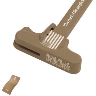 AR-15 Charging Handle - We The People - Cerakote Magpul FDE