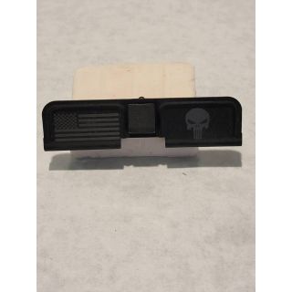 AR-10 Dust Cover - ORPH- American Punisher- Phosphate Black- Blemished Your Fu****