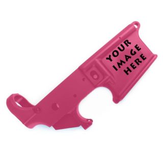 Anderson AR-15 Stripped Lower Receiver - Custom Laser Engraving | Cerakote Prison Pink