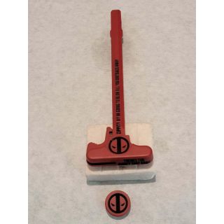 AR-15 Charging Handle - *ORPH* - Cerakote Red Deadpool w/ Forward Assist Cap, 2PC Combo Overstock