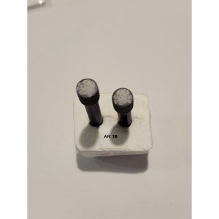 AR-10 Extended Takedown Pin-ORPH - Anodized Gray - Death Head - Blemished