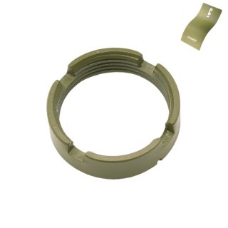 Steel Castle Nut - Cerakote Noveske Bazooka Green