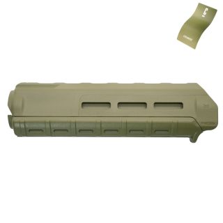 MAGPUL MOE® M-LOK® Handguard, Mid-Length – AR15/M4 - Cerakote Noveske Bazooka Green