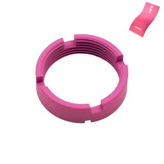 Steel Castle Nut - Cerakote Prison Pink