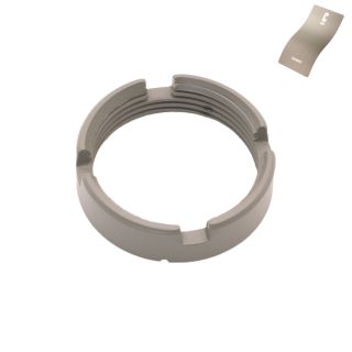 Steel Castle Nut - Cerakote Bull Shark Grey