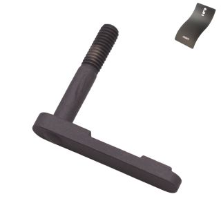 AR-15 Magazine Catch - Blank - Cerakote Sniper Grey