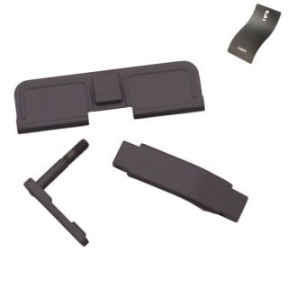 AR-15 Upgrade Kit #2 | Dust Cover, Magazine Catch & Trigger Guard | Sniper Grey