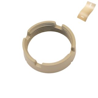 Steel Castle Nut - Cerakote Magpul Federal Brown Sand