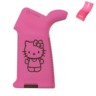 AR-15/M4 Magpul MOE Grip - Hello Kitty - Cerakote Prison Pink