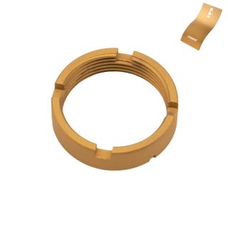 Steel Castle Nut - Cerakote Gold