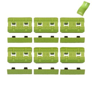 Magpul M-Lok Rail Covers, Type 2 - Cerakote Zombie Green