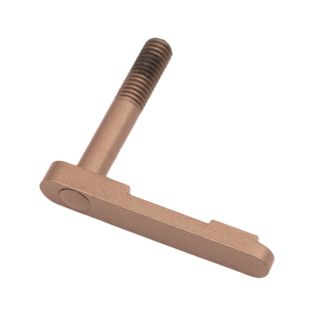 AR-15 Magazine Catch - Blank - KG Gunkote Rose Gold