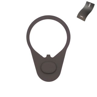 AR .223/5.56/.308 Buffer Tube Receiver End Plate Cerakote Sniper Grey