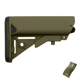 SOPMOD Style Adjustable Stock – Cerakote OD Green