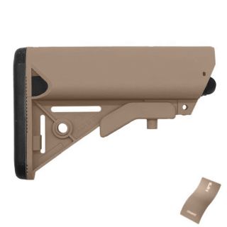 SOPMOD Style Adjustable Stock – Cerakote Magpul FDE