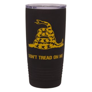 20 oz. Vacuum Insulated Tumbler - Cerakote Armor Black/Sunflower Yellow - DTOM