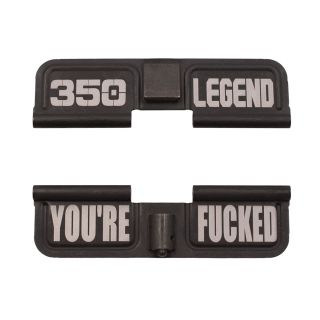 AR-15 Dust Cover - 350 Legend - You're Fucked -  Phosphate Black