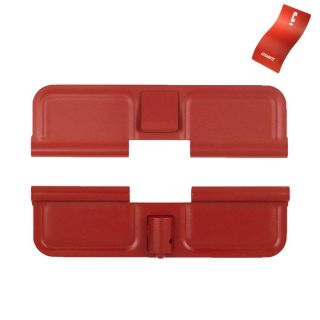 AR-15 Dust Cover - *ORPH* - Plain- Cerakote Red, Blemished