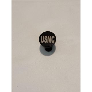 Extended Threaded Magazine Release Button - *ORPH*  USMC - Black