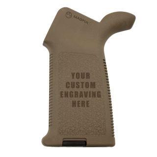 AR-15 Magpul MOE Grip - Custom Laser Engraved