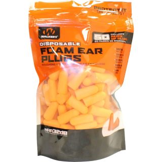 Walker's Disposable Foam Ear Plugs - 50ct Bag