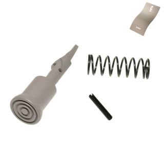 AR-15 Mil-Spec Forward Assist Assembly - Blank - Cerakote Bull Shark Grey