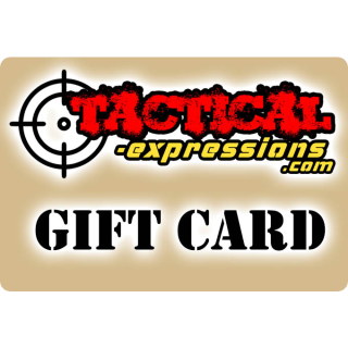 Tactical Expressions Gift Card