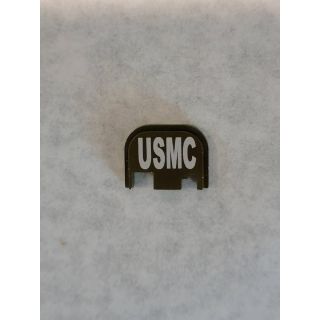 Glock Rear Slide Plate- *ORPH* - Anodize Marine (1) Light colored ODG, Gen 1-4