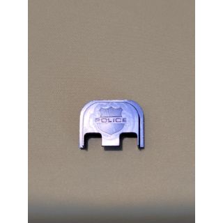 Glock Rear Slide Plate- *ORPH* - Anodize Blue Glock Police , Gen 1-5