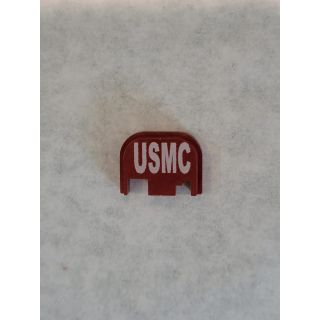 Glock Rear Slide Plate- *ORPH* - Anodize Marine (1) Red, Gen 1-4