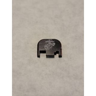 Glock Rear Slide Plate- *ORPH*  - Marine - Anodized blk, Gen 1-4