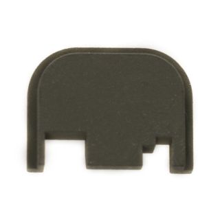 Glock Rear Slide Plate - Blank - Cerakote Olive Drab Green