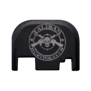 Glock Rear Slide Plate - Taliban Hunting Club - Anodized Black