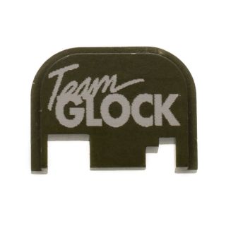 Glock Rear Slide Plate - Team Glock - Olive Drab Green