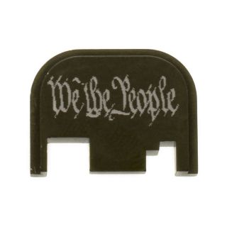 Glock Rear Slide Plate - We the People - Olive Drab Green