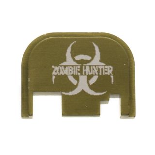 Glock Rear Slide Plate - Zombie Hunter - Olive Drab Green