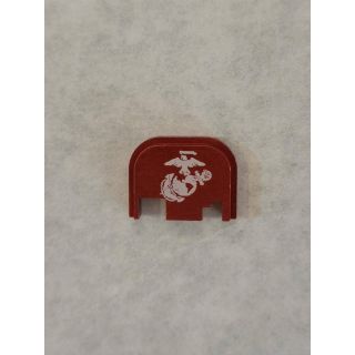 Glock Rear Slide Plate- *ORPH* - Marine -Red- , Gen 1-4