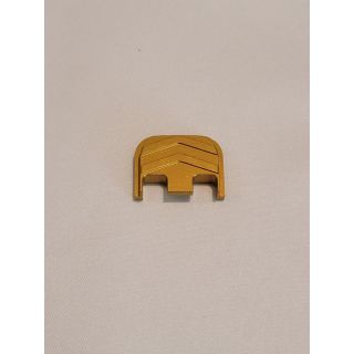 Glock Rear Slide Plate- *ORPH* - Anodize Gold Stripes, Gen 1-5