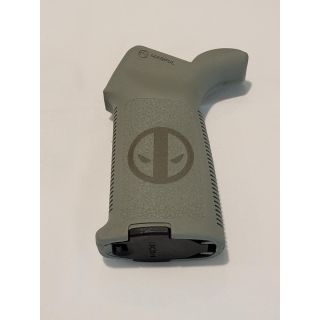 AR-15 Magpul MOE Grip - *Orph* - Cerakote Bull Shark Gray - Deadpool, Sample