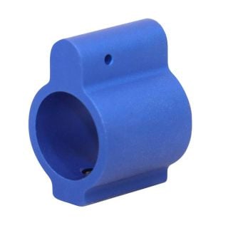 AR-15 Aluminum Low Profile .750 Gas Block (Anodized Blue)