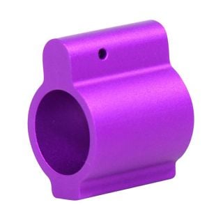AR-15 Aluminum Low Profile .750 Gas Block (Anodized Purple)