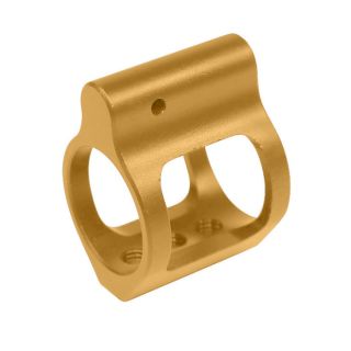 AR-15 Airlite Skeletonized Low Profile Gas Block (.750) – Gold