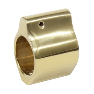 AR-15 Low Profile Gas Block (.750) – Steel, High Polish Tin Coated